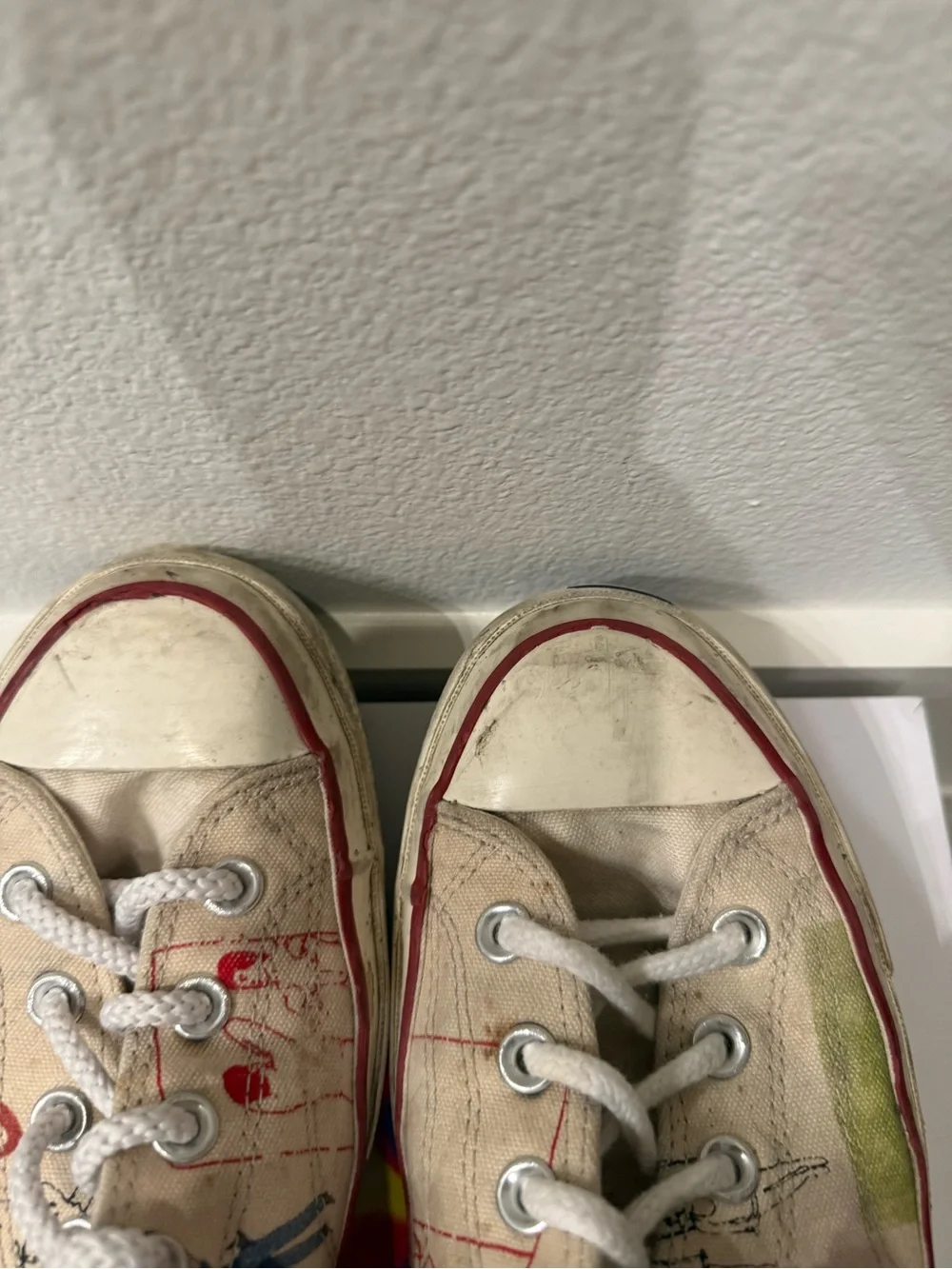 Tyler the Creator x Stephen McMullen Coverse Artiest Series Art Sneakers 10 - Picture 8 of 10